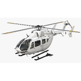 3D Twin Engine Light Utility Helicopter